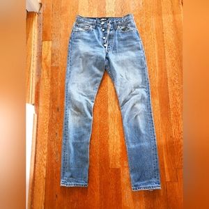 Levi’s Reformation Redone 501 High Rise Women’s Denim Size 26 Made in USA
